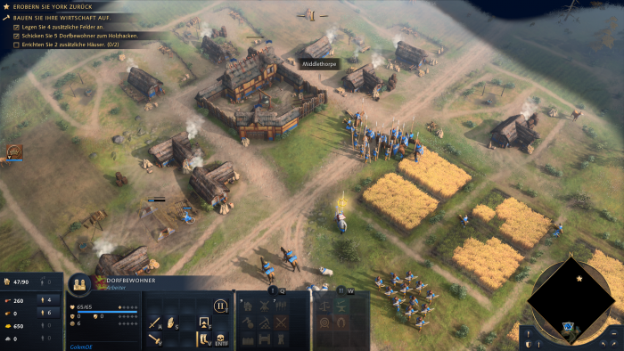 Age of Empires 4: gelungene Echtzeit-Strategie mit Geschichte (Bild: Microsoft / Screenshot: Golem.de)